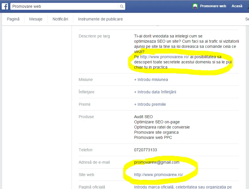 facebook-pagina